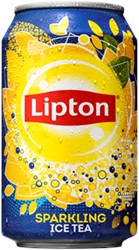 Lipton ice tea sparkling blik 24 x 0,33 l ST         