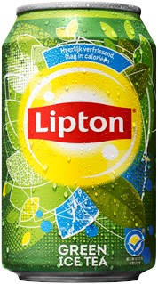 Lipton ice tea green blik 24 x 0,33 l ST         