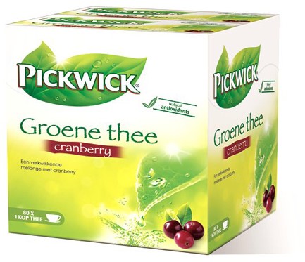 Pickwick thee green tea cranberry                 