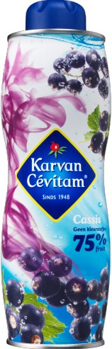 Karvan Cevitam fles 0,75 l cassis                 