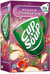 Cup a Soup chinese kip doos 21 st               