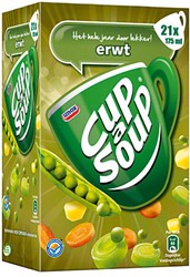Cup a Soup erwt doos 21 st  