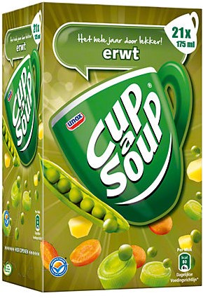 Cup a Soup erwt doos 21 st  