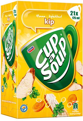 Cup a Soup kip doos 21 st                    