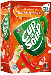 Cup a Soup thai spicy chicken doos 21 st       