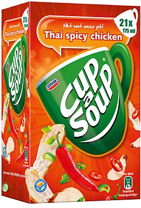 Cup a Soup doos 21 st thai spicy chicken          