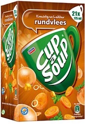 Cup a Soup rundvlees doos 21 st        