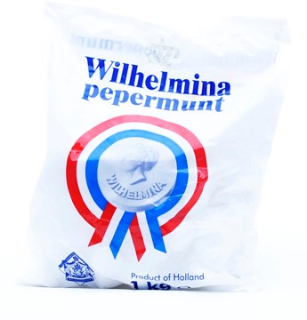 Wilhelmina pepermunt zak 1 kg                     