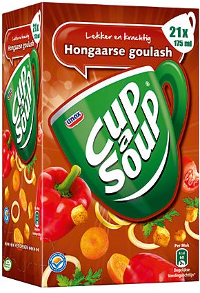 Cup a Soup hongaarse goulash doos 21 st       