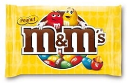 M & M's pinda zak 24 x 45 gr                      