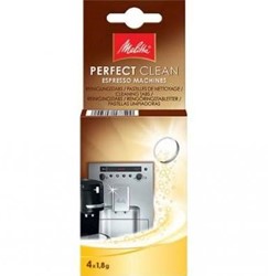 Melitta perfect clean espresso tabs 4 st          