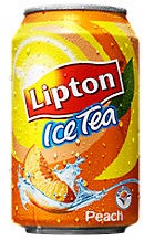 Lipton ice tea peach no bubbles blik  24 x 0,33 l ST           