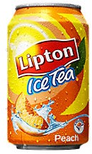 Lipton Ice Tea peach no bubbles blik              