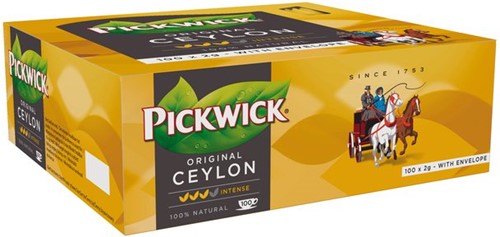 Pickwick thee ceylon 100 x 2 gr                   