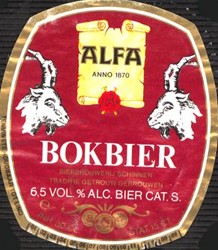 Alfa bokbier fust 20 l                            