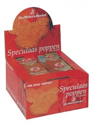 De Molen speculaaspop apart verpakt 22 st         