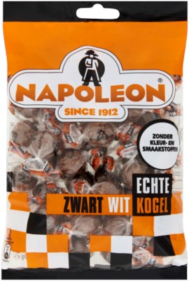 Een hekel hebben aan Inhalen vervaldatum Napoleon zwart/wit kogels zak 1 kg H2O | De totaalleverancier voor al uw  drinks & foods