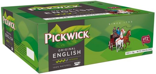 Pickwick thee engelse env. 100 x 2 gr             