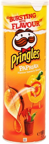 Pringles Paprika bus 3 x 165 gr                   