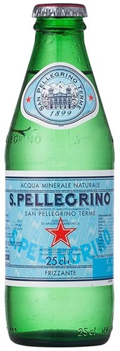 San Pellegrino water 24 x 25 cl glas              