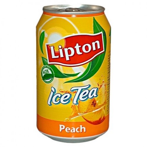 Lipton Ice Tea peach (int) blik 24 x 0,33 l               