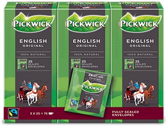 Pickwick professioneel engels doos 3 x 25 st      