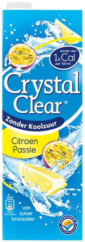 Crystal Clear citroen-passie doos tetra 8 x 1,5 l 