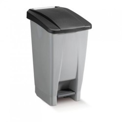 Docklands rolcontainer grijs/zwart 60 l