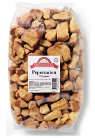 Trommelen Pepernoten zak 750 gr H2O | De totaalleverancier voor al drinks & foods