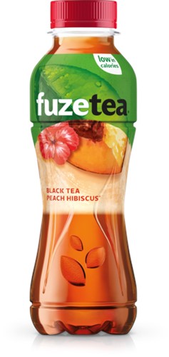Fuze Tea Black Tea Peach Hibiscus pet 12 x 0,4 l ST 