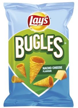 Lay's bugles nacho cheese doos 24 x 115 gr        