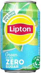 Lipton ice tea green zero blik 24 x 0,33 ST