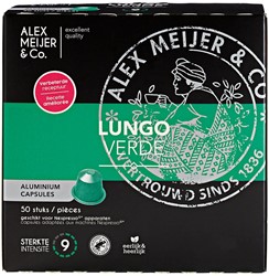 Alex Meijer lungo verde cups 50 st