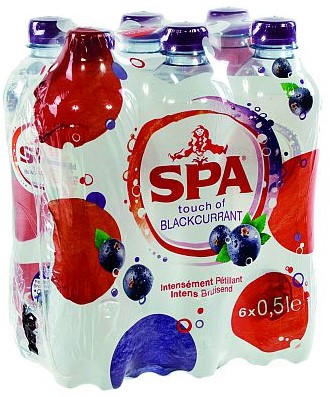 Spa Touch of Blackcurrent pet 6 x 50 cl ST