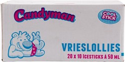 Candyman vrieslollies 20 x 10 st