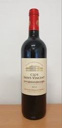 Clos Saint Vincent St. Emilion grand cru fles 0,75 l