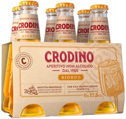 Crodino biondo fles 6 x 17,5 cl