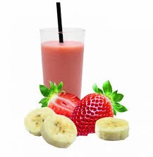 Tropical fruitmix smoothie (aardbei-banaan) doos 20 x 150 gr