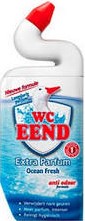 WC Eend toilet reiniger ocean fresh fles 4 x 750 ml