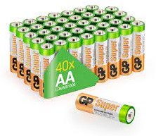 GP batterij super alkaline AA 40 st