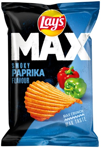 Lay's chips max smoky paprika 20 x 45 gr            
