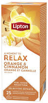 Lipton Feel Good relax orange & cinnamon 25 st