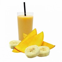 Palm beach fruitmix smoothie (mango-banaan) doos 20 x 150 gr