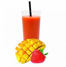 Paradise fruitmix smoothie (mango-aardbei) doos 20 x 150 gr