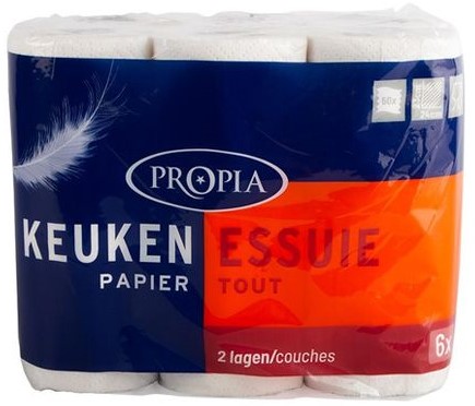 Propia Keukenpapier Cellulose 2 laags 
