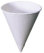 Puntbekers wit karton doos 5000 st