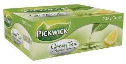 Pickwick thee green original lemon doos 100 x 2 gr