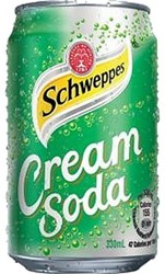 Schweppes cream soda blik 24 x 0,33 l ST