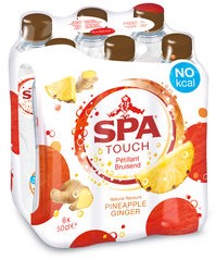 Spa Touch of Pineapple Ginger pet 6 x 0,5 l ST