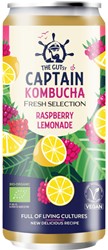 The Gutsy Captain fresh raspberry lemonade bio blik 12 x 0,25 l
